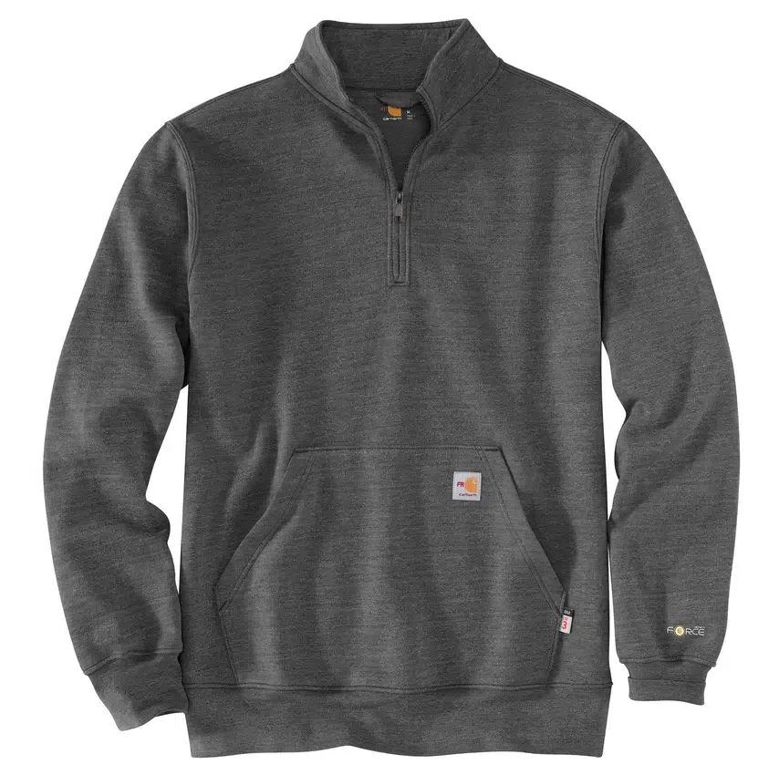Men's Fr Force Marquette Quarter Zip Sweatshirt - Flame Resistant Sweatshirts