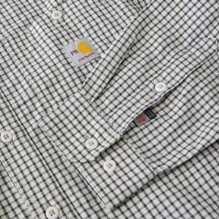 Men's Fr Force Sun Defender™ Long Sleeve Plaid Shirt - Sun Protection Shirts
