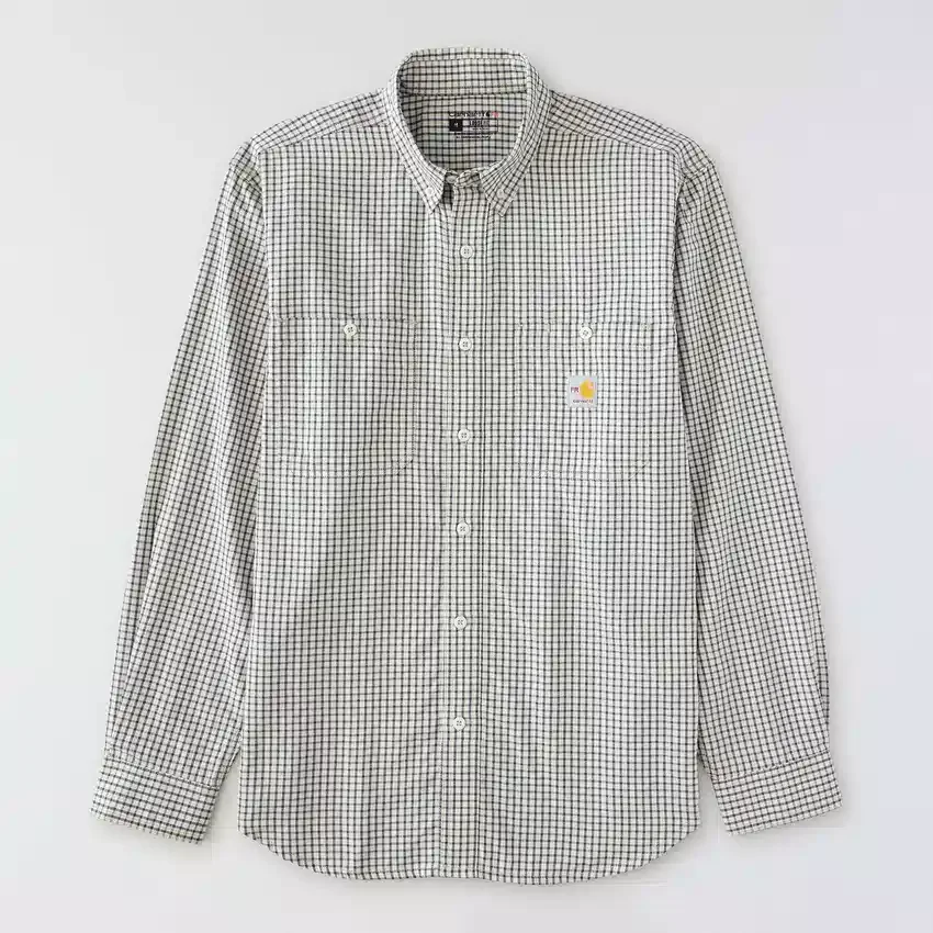 Men's Fr Force Sun Defender™ Long Sleeve Plaid Shirt - Sun Protection Shirts