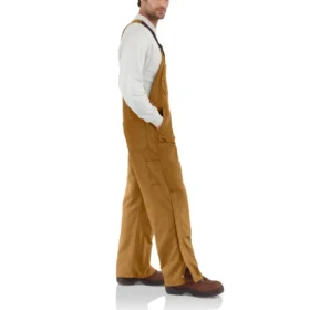 Men’s Fr Loose Fit Duck Bib Overalls – Flame Resistant Overalls