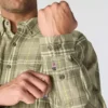 Men's Fr Loose Fit Long Sleeve Twill Plaid Shirt - Flame Resistant Shirts