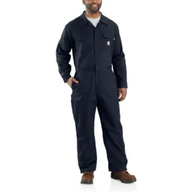 Men's Fr Loose Fit Twill Coveralls - Flame Resistant Coveralls