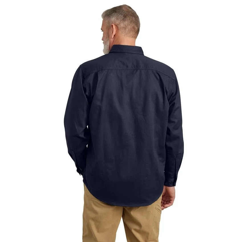 Men's Fr Loose Fit Twill Long Sleeve Shirt