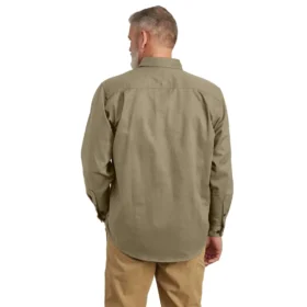 Men’s Fr Loose Fit Twill Long Sleeve Shirt
