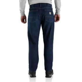Men’s Fr Relaxed Fit Straight Leg Rugged Flexâ„¢ Jeans – Flame Resistant Jeans