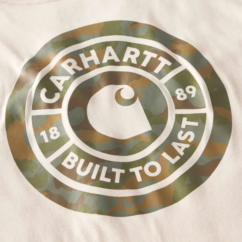 Men's Irvine Relaxed Fit Camo Graphic T-Shirt