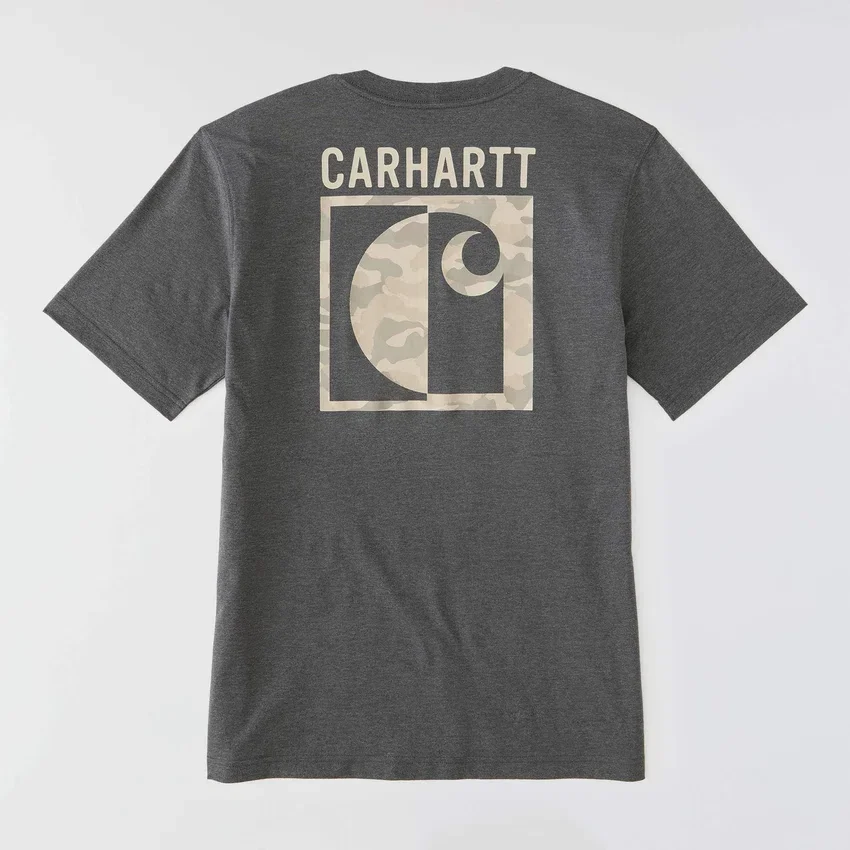 Men's Irvine Relaxed Fit Camo Graphic T-Shirt