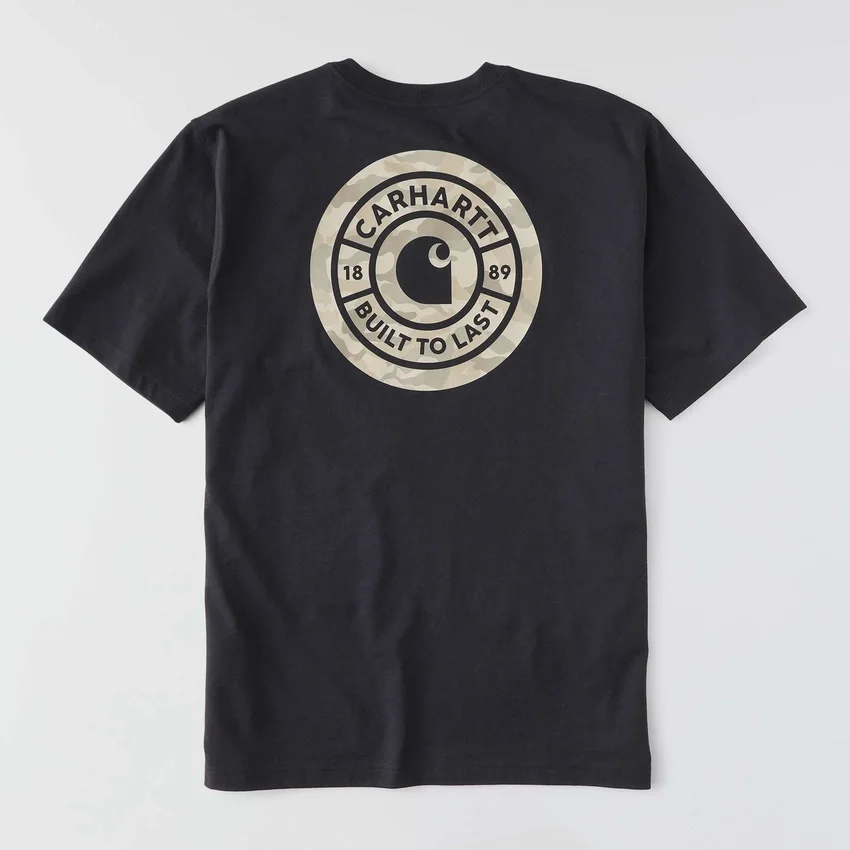 Men's Irvine Relaxed Fit Camo Graphic T-Shirt