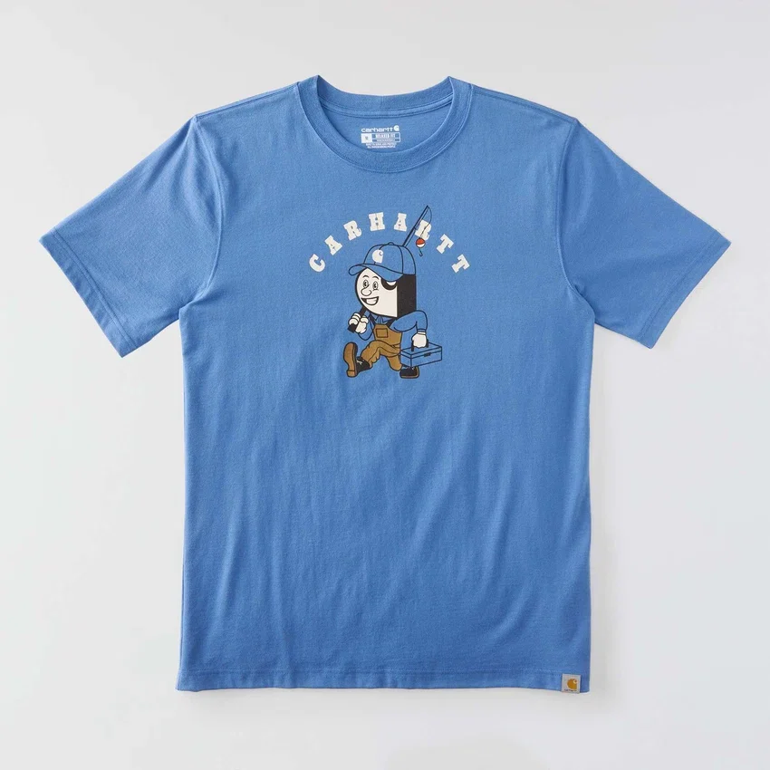 Men's Irvine Relaxed Fit Fishing Graphic T-Shirt