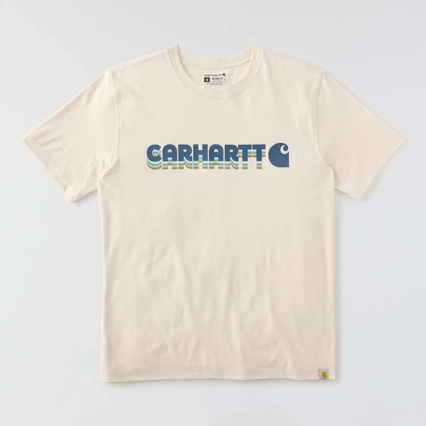 Men's Irvine Relaxed Fit Layered Logo T-Shirt