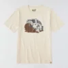 Men's Irvine Relaxed Fit Mud Graphic T-Shirt