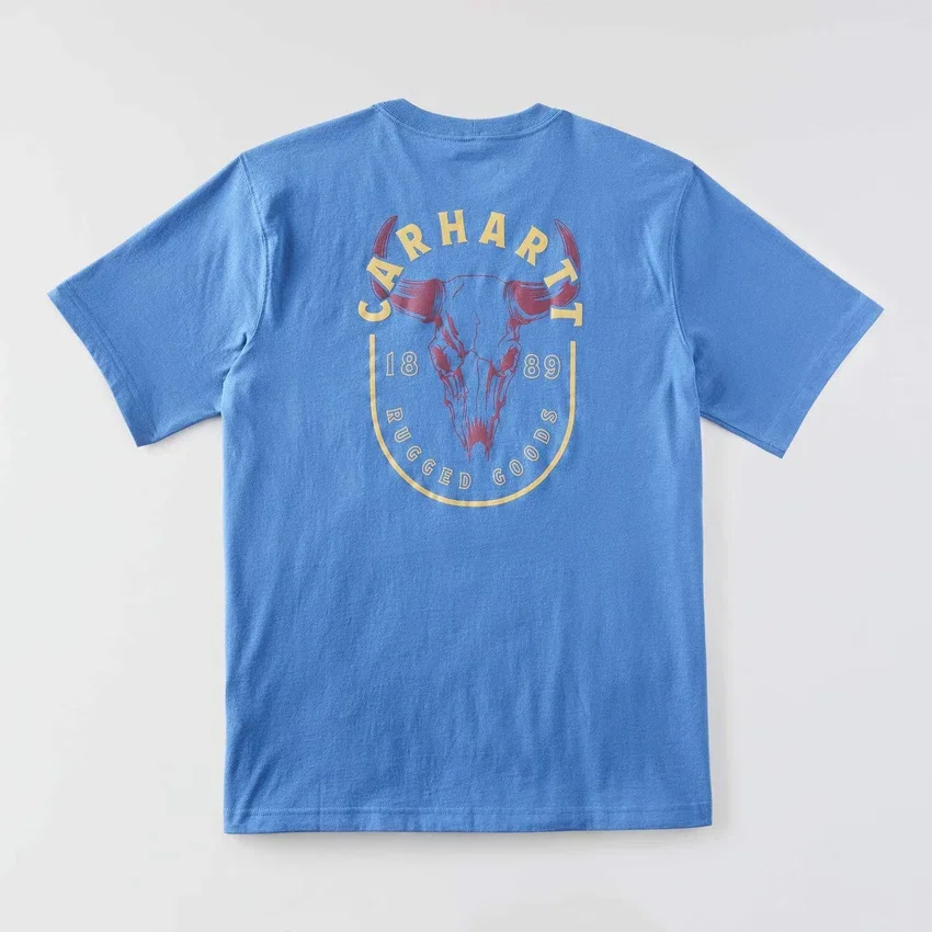 Men's Irvine Relaxed Fit Skull Graphic T-Shirt
