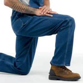Men’s Loose Fit Denim Overalls