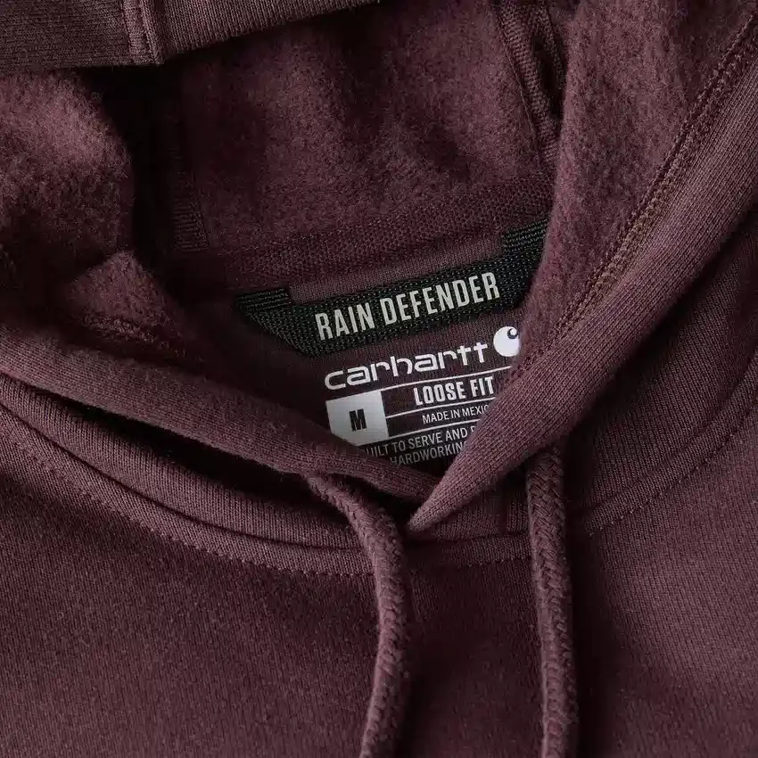 Men's Loose Fit Midweight Logo Graphic Hoodie - Rain Defender Hoodies
