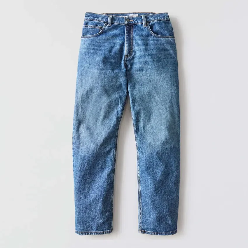 Men's Loose Fit Straight Leg Rugged Flex Work Jeans