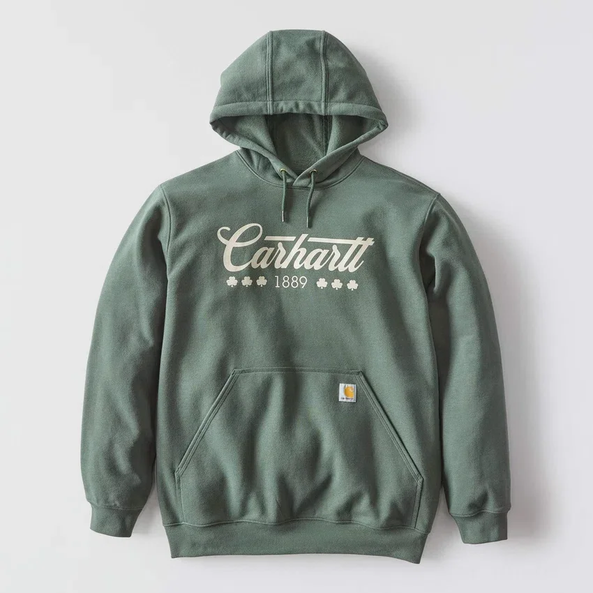 Men's Marquette Shamrock Graphic Hoodie - St Patrick's Day Sweatshirt