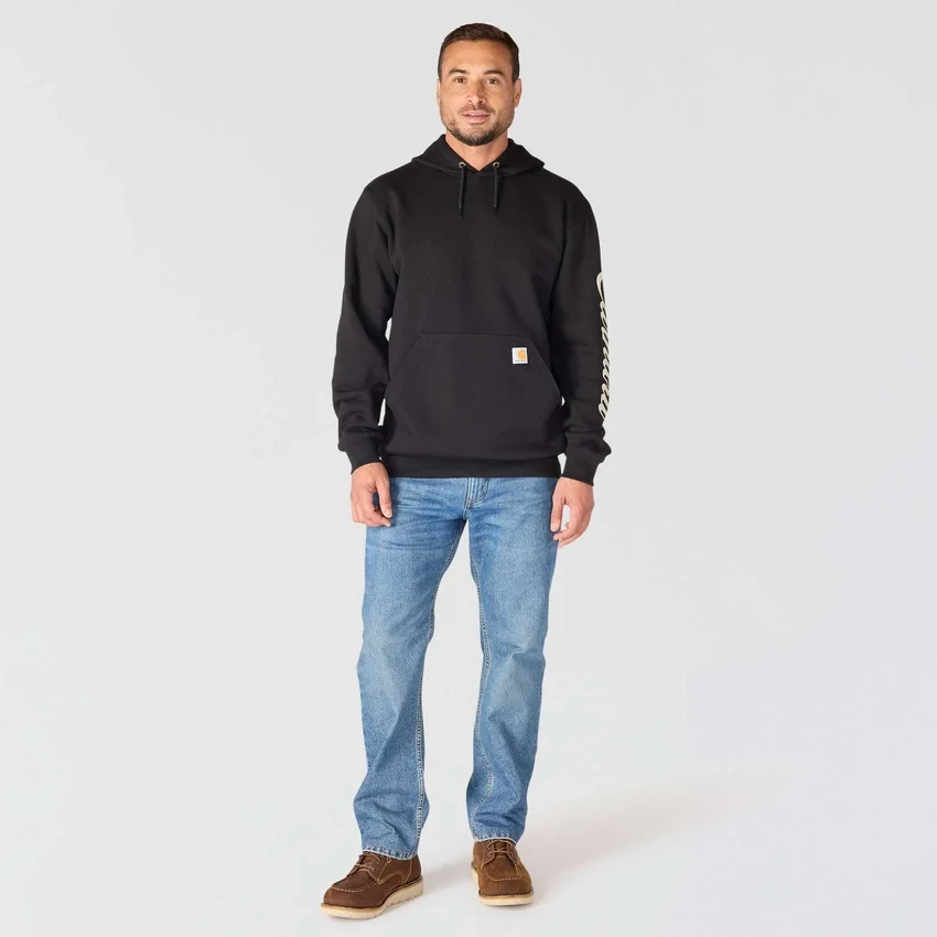 Men's Marquette Shamrock Script Graphic Hoodie - St Patrick's Day Sweatshirt