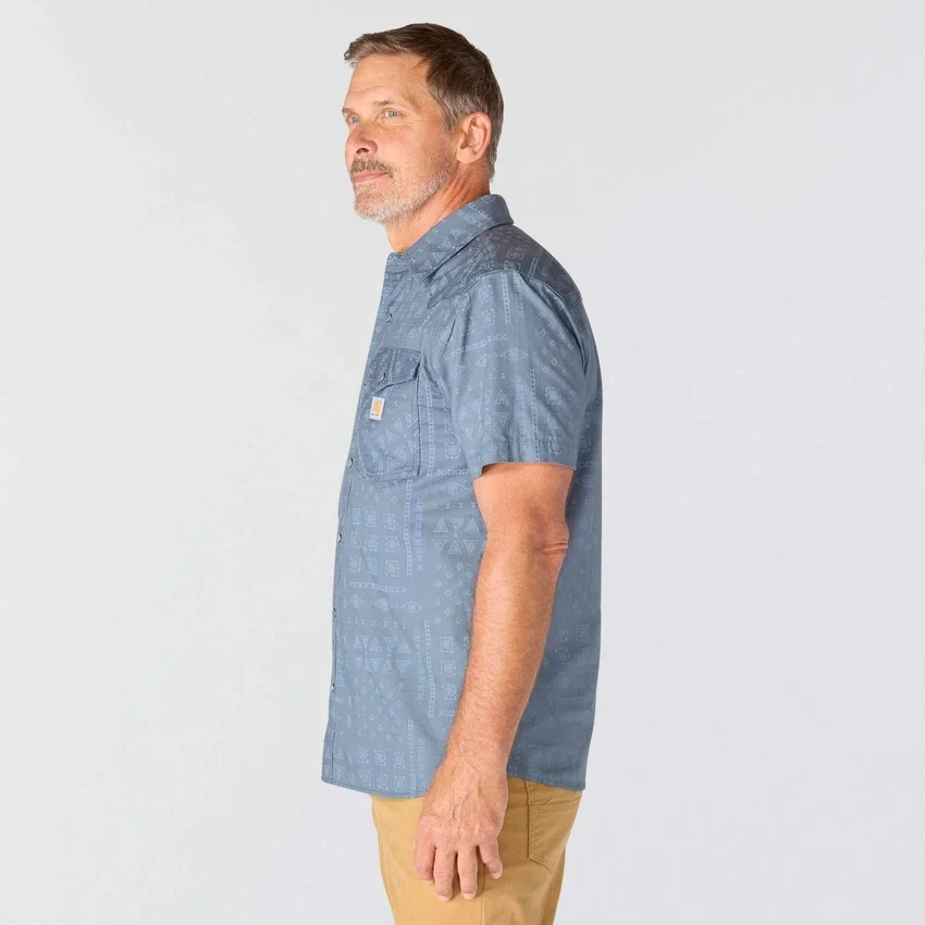 Men's Montana Bozeman Relaxed Fit Short Sleeve Plaid Shirt