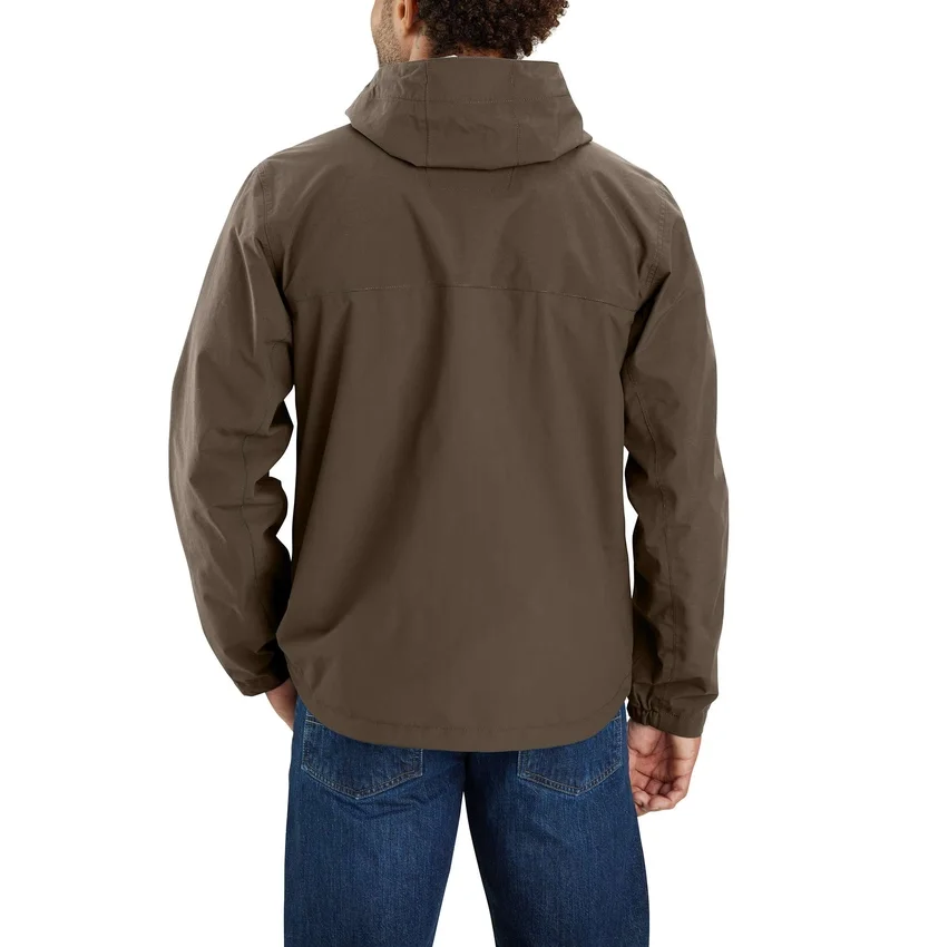 Men's Monterey Lightweight Packable Waterproof Rain Jacket: Storm Defender Jacket