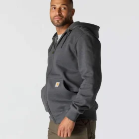 Men’s Paxton Water Repellent Heavyweight Full-Zip Hoodie – Carhartt Rain Defender Hoodies