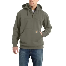 Men's Paxton Water Repellent Heavyweight Quarter Zip Hoodie - Carhartt Rain Defender Hoodies