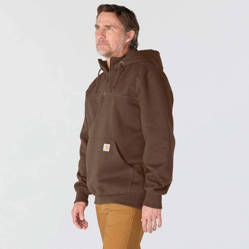 Men's Paxton Water Repellent Heavyweight Quarter Zip Hoodie - Carhartt Rain Defender Hoodies