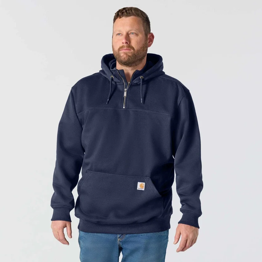 Men's Paxton Water Repellent Heavyweight Quarter Zip Hoodie - Carhartt Rain Defender Hoodies