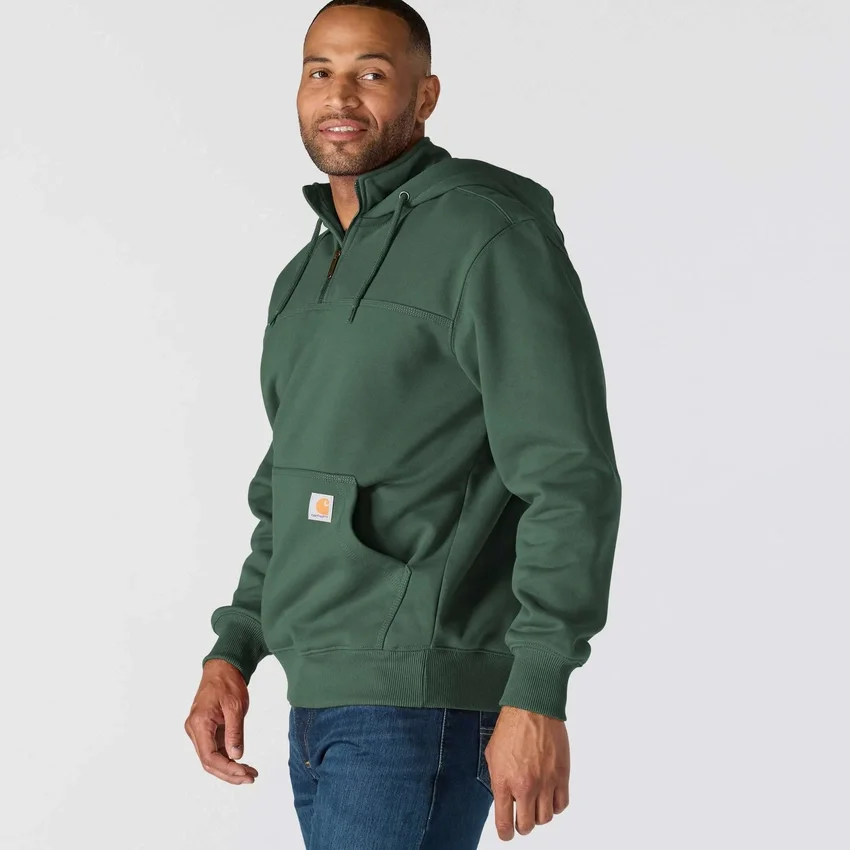 Men's Paxton Water Repellent Heavyweight Quarter Zip Hoodie - Carhartt Rain Defender Hoodies