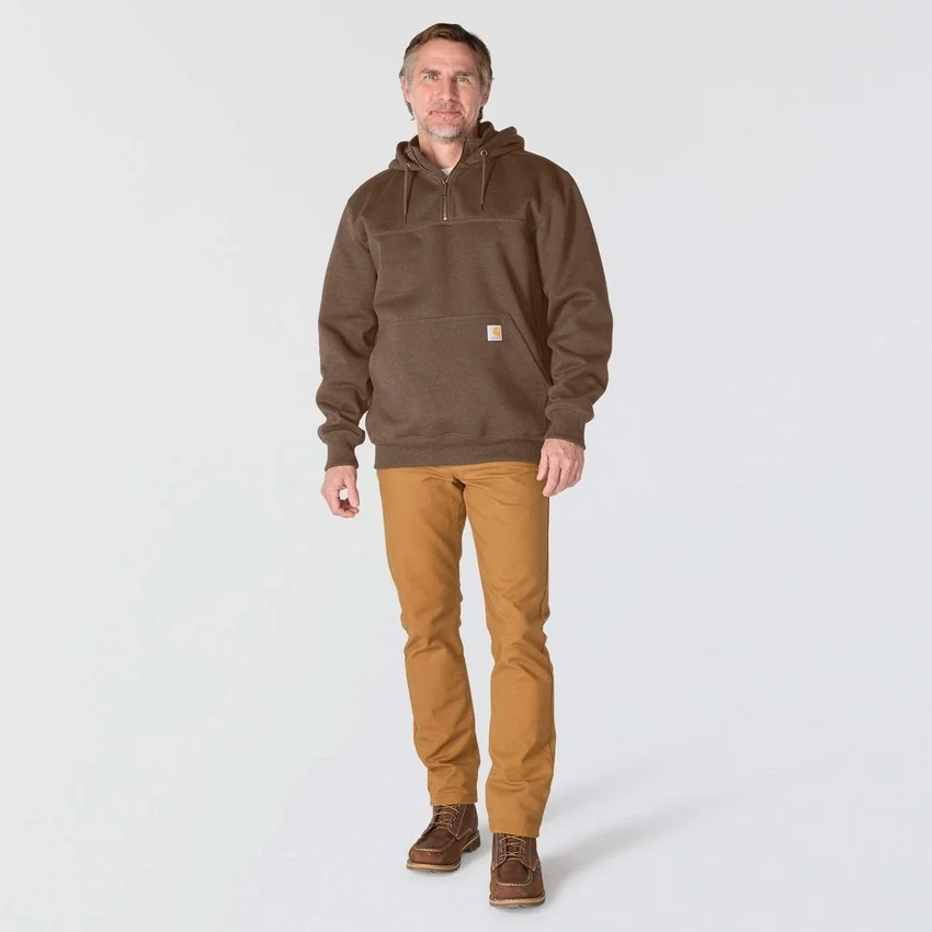 Men's Paxton Water Repellent Heavyweight Quarter Zip Hoodie - Carhartt Rain Defender Hoodies
