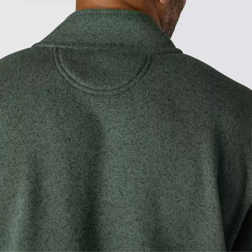 Men's Relaxed Fit Quarter Zip Fleece Pullover