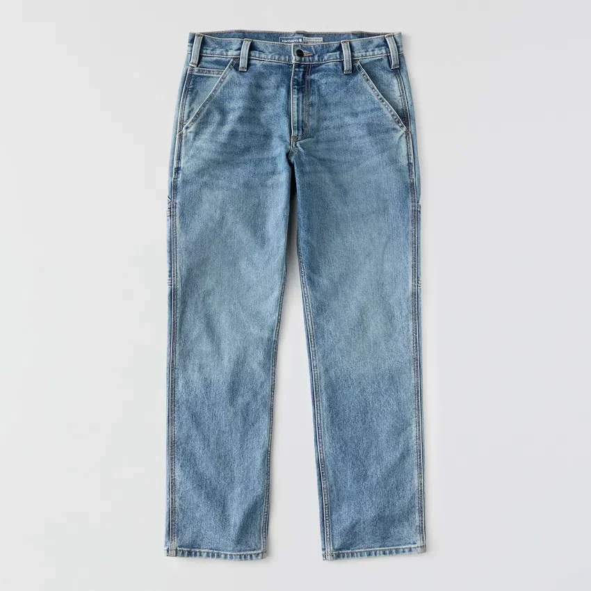 Men's Relaxed Straight Rugged Flex Work Jeans