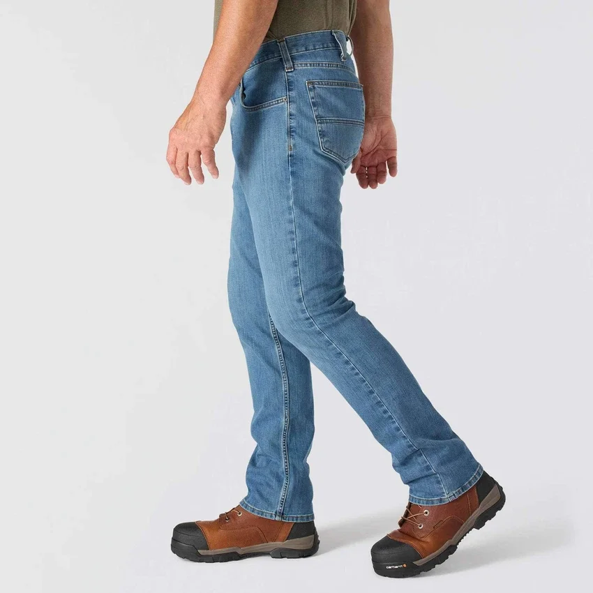 Men's Relaxed Straight Rugged Flex Work Jeans