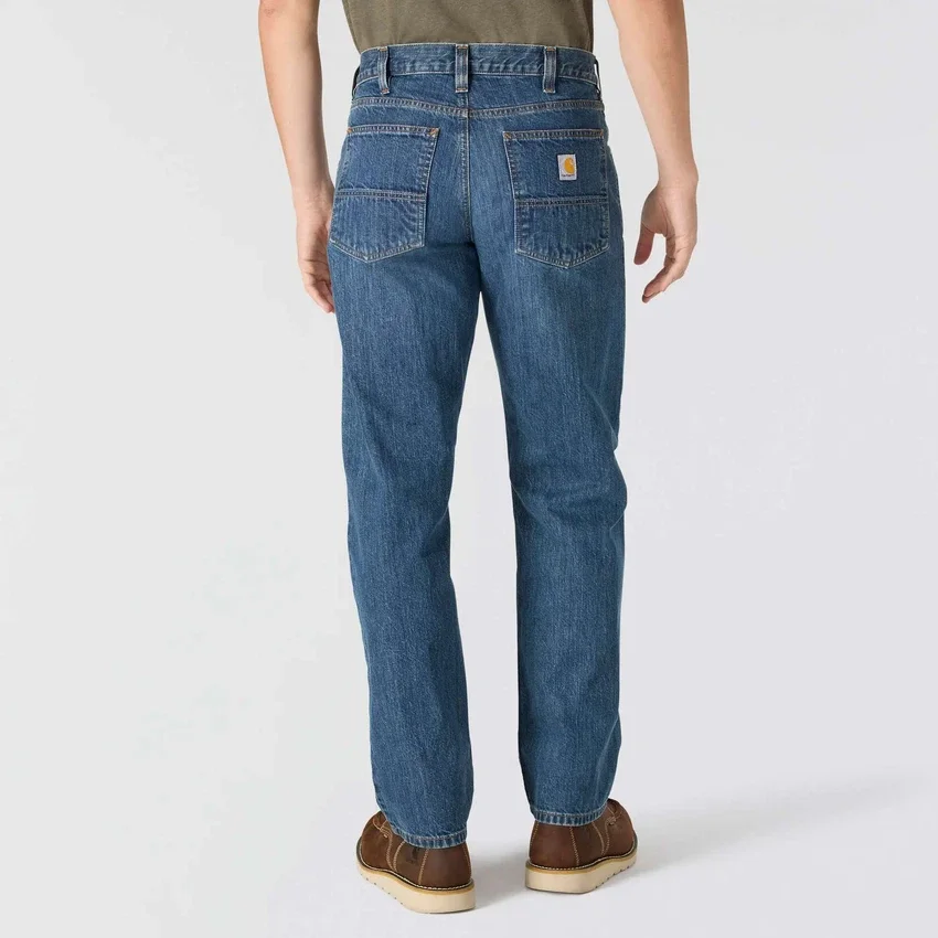 Men's Relaxed Straight Work Jeans