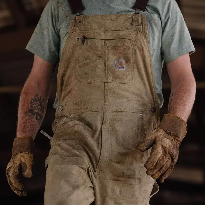 Men's Rigby Relaxed Fit Canvas Overalls