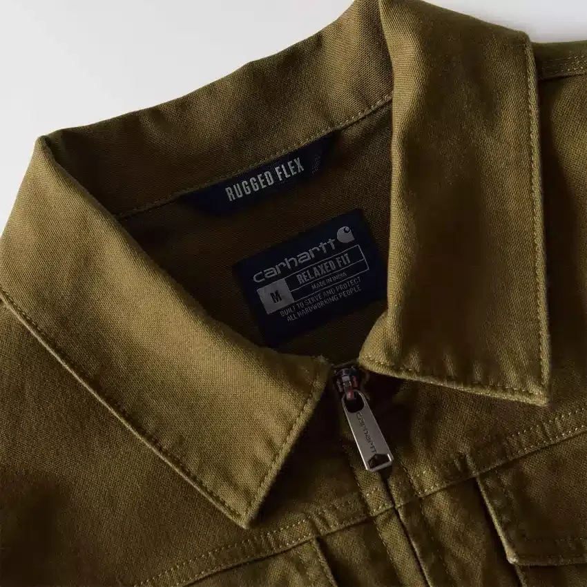 Men's Rugged Flex Relaxed Fit Canvas Duck Berwick Jacket