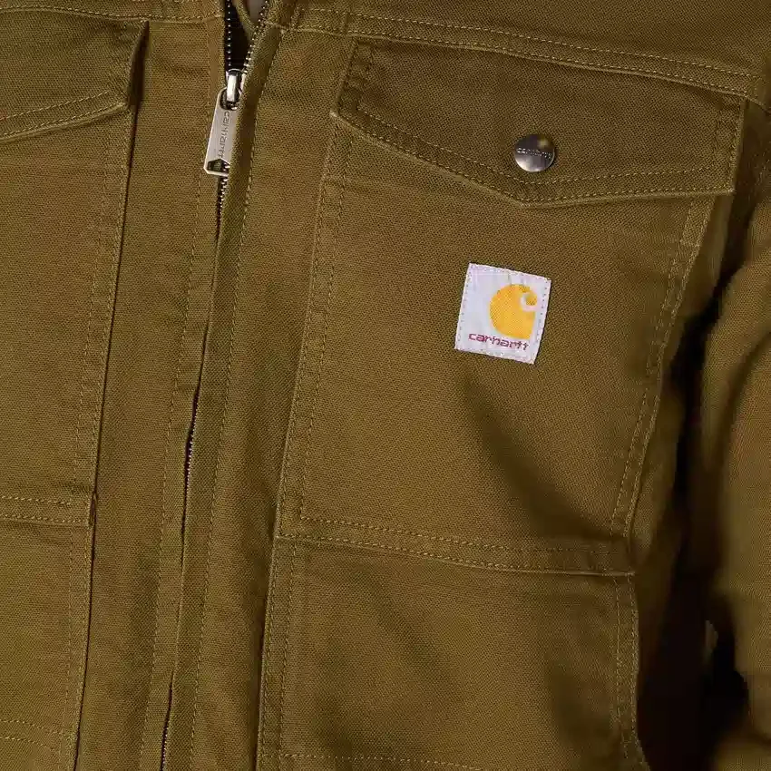 Men's Rugged Flex Relaxed Fit Canvas Duck Berwick Jacket