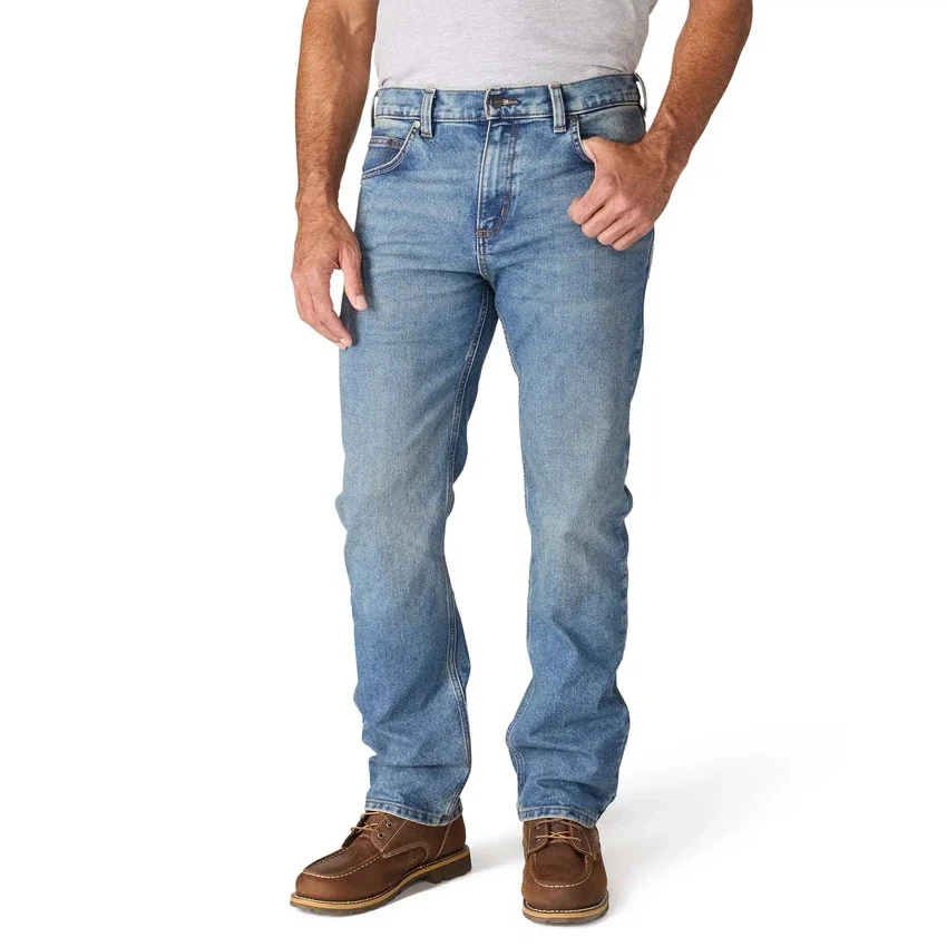 Men's Slim Straight Rugged Flex Work Jeans