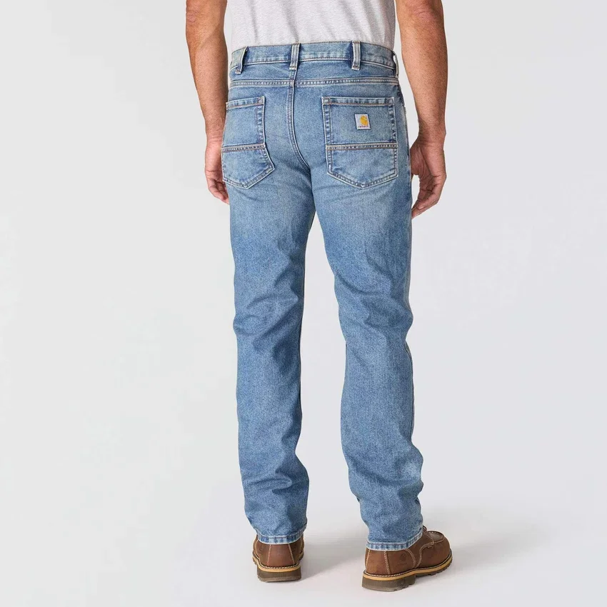 Men's Slim Straight Rugged Flex Work Jeans