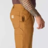 Men's Slim Tapered Rugged Flex Duck Double-Knee Work Pants