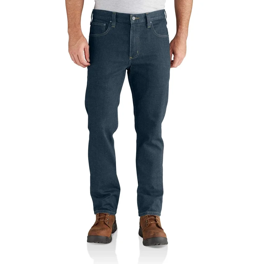 Men's Slim Tapered Rugged Flex Work Jeans