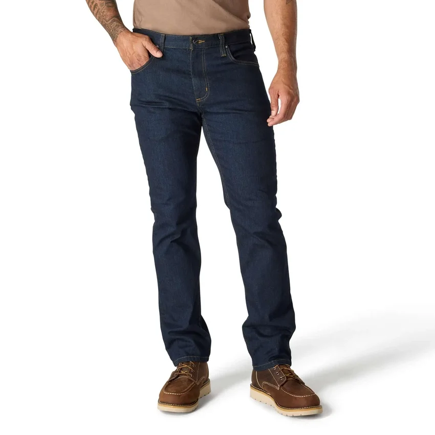 Men's Slim Tapered Rugged Flex Work Jeans
