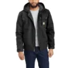 Men's Washed Duck Bartlett Sherpa-Lined Utility Jacket
