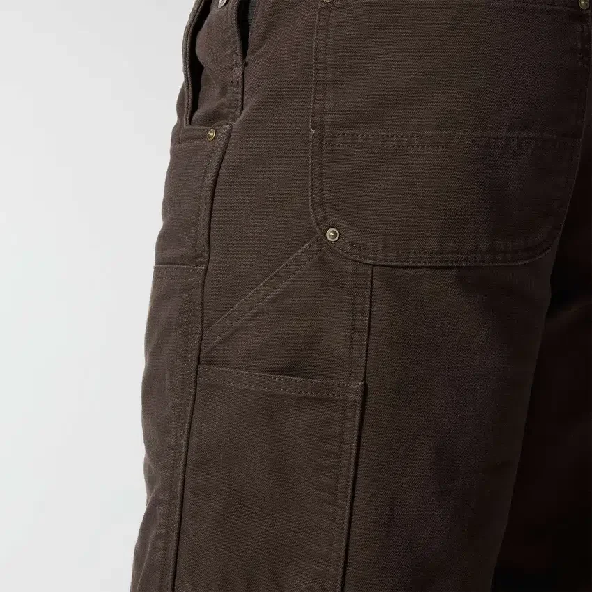 Men's Washed Duck Insulated Overalls