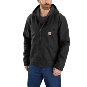 Men's  Washed Duck Sierra Sherpa-Lined Jacket