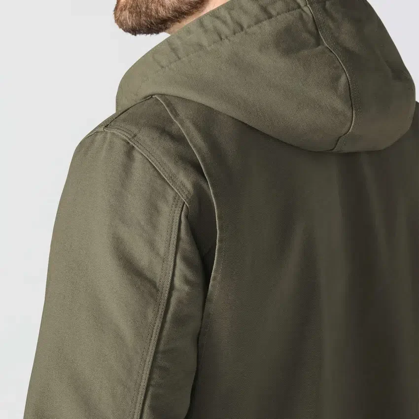 Men's Washed Duck Sierra Sherpa-Lined Jacket