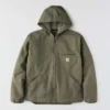 Men's Washed Duck Sierra Sherpa-Lined Jacket