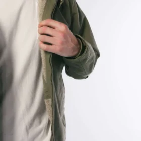 Men’s  Washed Duck Sierra Sherpa-Lined Jacket