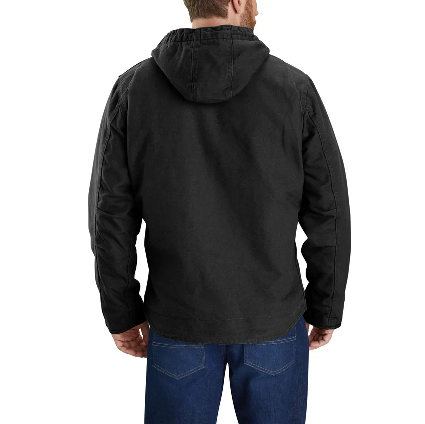 Men's Washed Duck Sierra Sherpa-Lined Jacket