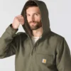 Men's Washed Duck Sierra Sherpa-Lined Jacket