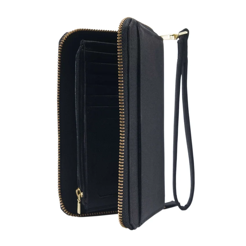 Nylon Duck Lay-Flat Clutch Wallet